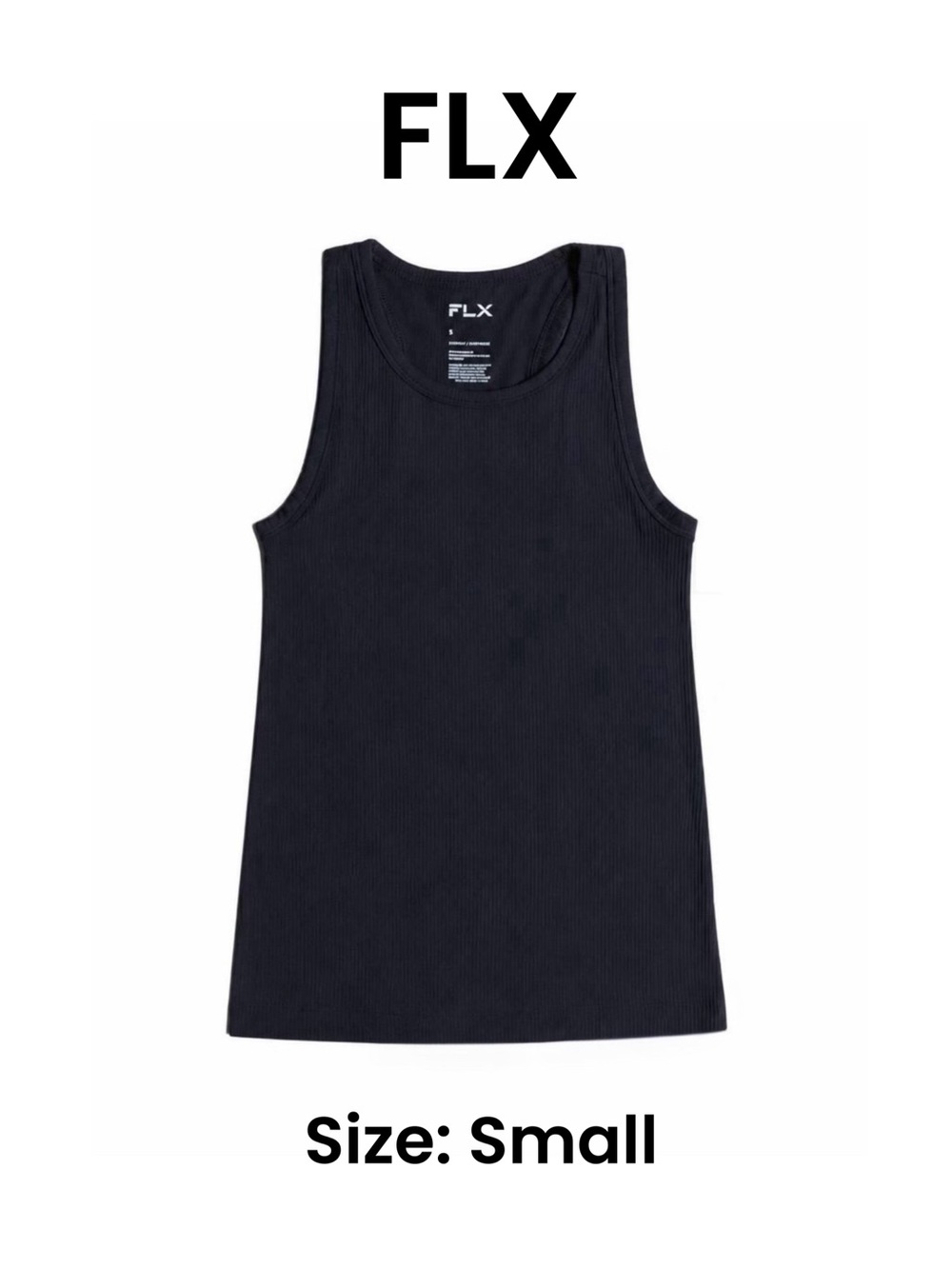 FLX Ribbed Slim-Fit Athletic Tank